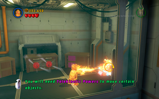 Second is located on the other side of the same lift pit - in the room behind two blue-and-white walls - Rebooted, Resuited | Minikit Sets - Minikit Sets - LEGO Marvel Super Heroes Game Guide & Walkthrough