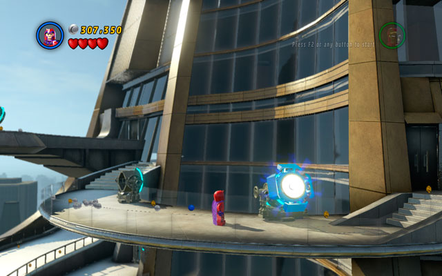 Kill Killian and wait for Mandarin to destroy all Iron Mans armors, so you can fly to the top floor of the building - Rebooted, Resuited | Minikit Sets - Minikit Sets - LEGO Marvel Super Heroes Game Guide & Walkthrough
