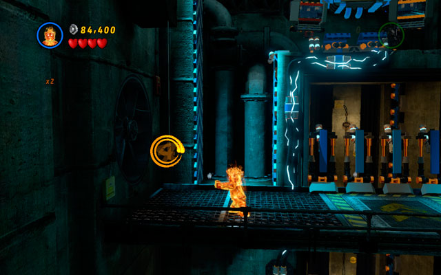 Second is hidden on the floor above, in the dark corner of the room - Red Head Detention | Minikit Sets - Minikit Sets - LEGO Marvel Super Heroes Game Guide & Walkthrough