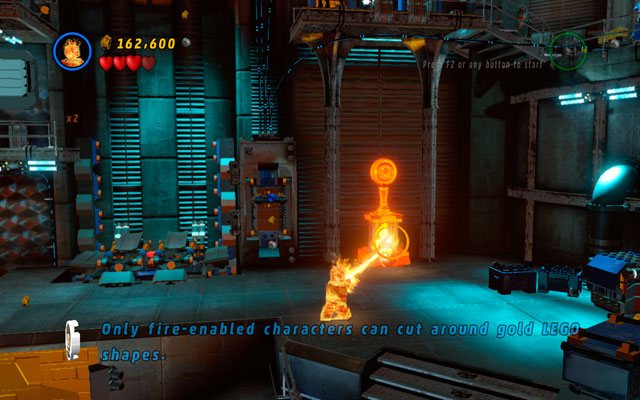 Third is located on the right from the golden wall, on the upper floor - Red Head Detention | Minikit Sets - Minikit Sets - LEGO Marvel Super Heroes Game Guide & Walkthrough