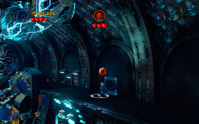 During final fight head right, go to the upper floor - Red Head Detention | Minikit Sets - Minikit Sets - LEGO Marvel Super Heroes Game Guide & Walkthrough