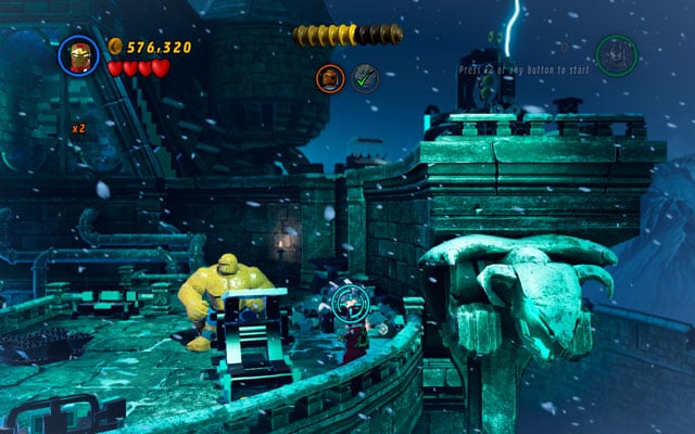 Third one is hidden on the right side of the same arena, near to the wall - Doctor in the House | Minikit Sets - Minikit Sets - LEGO Marvel Super Heroes Game Guide & Walkthrough