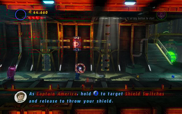 Turn back and return to the passage connecting two first locations - That Sinking Feeling | Minikit Sets - Minikit Sets - LEGO Marvel Super Heroes Game Guide & Walkthrough