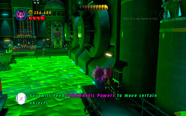 The further one is hidden at the huge green acid puddle - Taking Liberties | Minikit Sets - Minikit Sets - LEGO Marvel Super Heroes Game Guide & Walkthrough