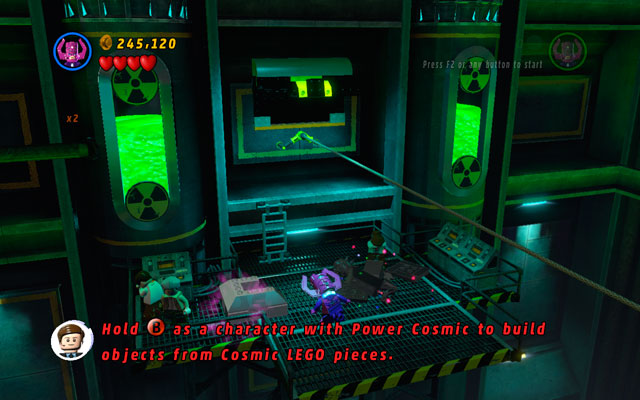 Choose Galactus to arrange a Statue of Liberty from the black cosmic bricks, then pick up the minikit - Taking Liberties | Minikit Sets - Minikit Sets - LEGO Marvel Super Heroes Game Guide & Walkthrough