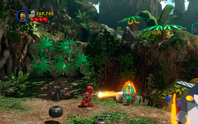 Third one can be found under the gorilla, near to the place with constructible engine - Rapturous Rise | Minikit Sets - Minikit Sets - LEGO Marvel Super Heroes Game Guide & Walkthrough