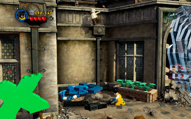 Build a trampoline from the bricks, so Stan Lee can fall safely - The Main Campaign | Stan Lee in Peril - Stan Lee in Peril - LEGO Marvel Super Heroes Game Guide & Walkthrough