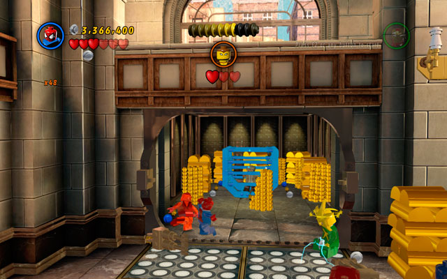 Struggle with The Shocker until he escapes to the truck - then hit him for the last time, finishing the level - A Shock Withdrawal | Maps - Maps - LEGO Marvel Super Heroes Game Guide & Walkthrough