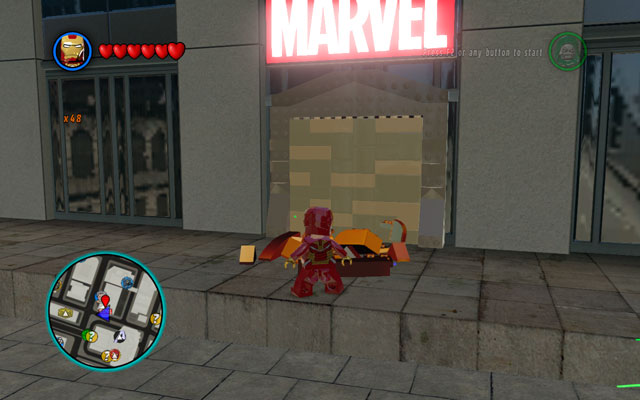 To begin this mission, you must go to the Marvel building - Nuff Said | Maps - Maps - LEGO Marvel Super Heroes Game Guide & Walkthrough