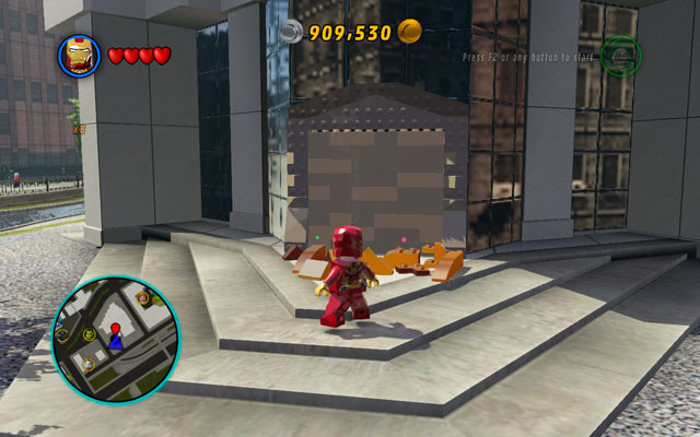 To unlock this mission, you must collect 50 gold bricks - Feeling Fisky | Maps - Maps - LEGO Marvel Super Heroes Game Guide & Walkthrough