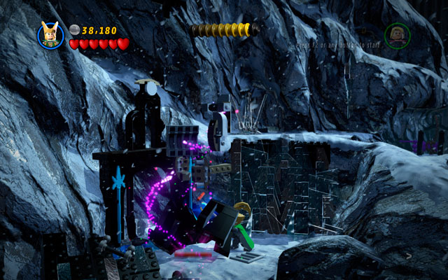 Go to the position that you have already unlocked and build a battery for Thor with Lokis powers - Bro-tunheim | Maps - Maps - LEGO Marvel Super Heroes Game Guide & Walkthrough