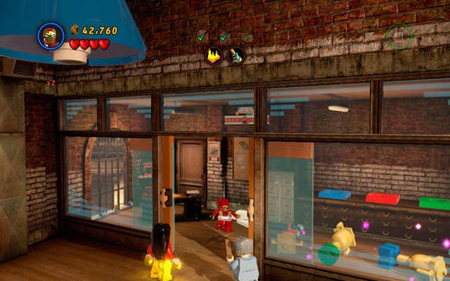 Finally walk to the office in the front of you and build the last newspaper - Tabloid Tidy Up | Deadpool Bonus Missions: Collectables - Deadpool Bonus Missions: Collectables - LEGO Marvel Super Heroes Game Guide & Walkthrough