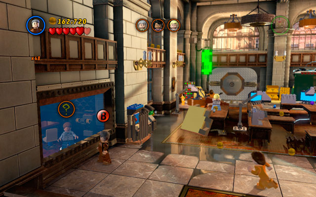 After the missions start, turn left and choose Jean Grey or Mastermind - A Shock Withdrawal | Deadpool Bonus Missions: Collectables - Deadpool Bonus Missions: Collectables - LEGO Marvel Super Heroes Game Guide & Walkthrough