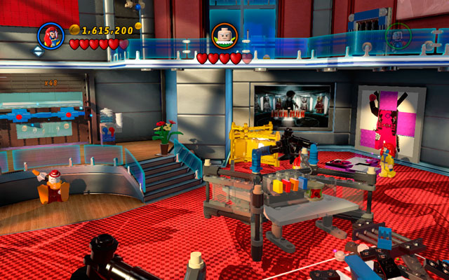 Go to the back-right side of the next room - Nuff Said | Deadpool Bonus Missions: Collectables - Deadpool Bonus Missions: Collectables - LEGO Marvel Super Heroes Game Guide & Walkthrough