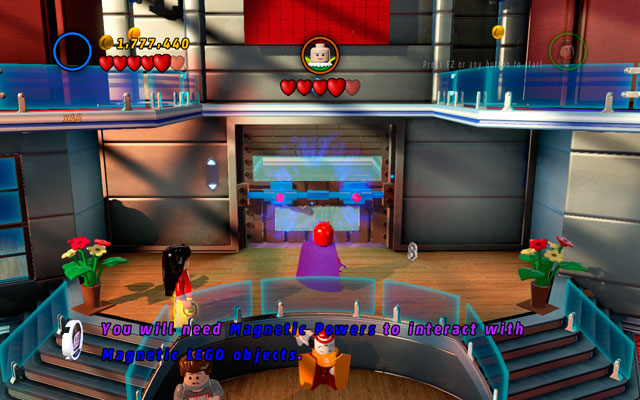 Finally go to the big door placed between the stairs - Nuff Said | Deadpool Bonus Missions: Collectables - Deadpool Bonus Missions: Collectables - LEGO Marvel Super Heroes Game Guide & Walkthrough