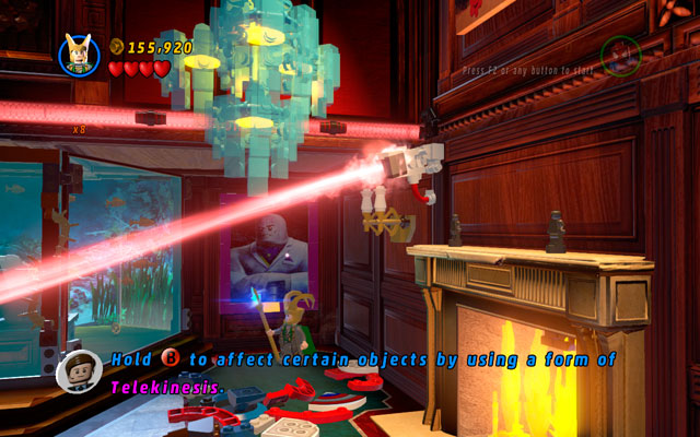 Choose a character with telekinesis power (e - Feeling Fisky | Deadpool Bonus Missions: Collectables - Deadpool Bonus Missions: Collectables - LEGO Marvel Super Heroes Game Guide & Walkthrough