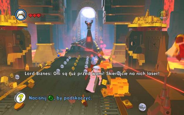 The laser's range is limited. You can hide behind objects - The prophecy - The story mode - The LEGO Movie Videogame - Game Guide and Walkthrough