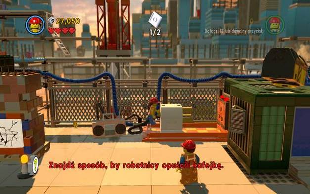 The plug- push it to the right - Bricksburg - The story mode - The LEGO Movie Videogame - Game Guide and Walkthrough