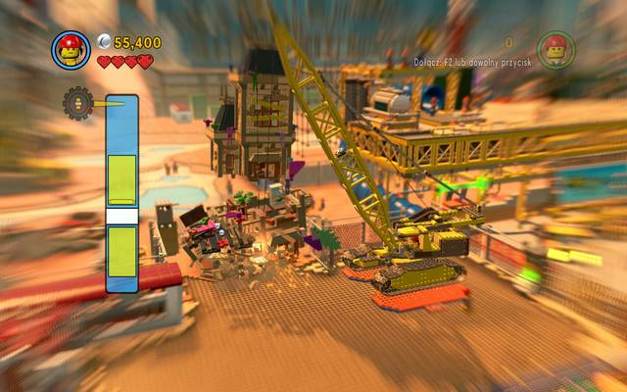 Demolish the building with the wrecking ball - Bricksburg - The story mode - The LEGO Movie Videogame - Game Guide and Walkthrough