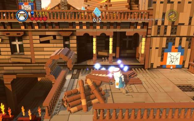 Build a bridge - Old West - The story mode - The LEGO Movie Videogame - Game Guide and Walkthrough