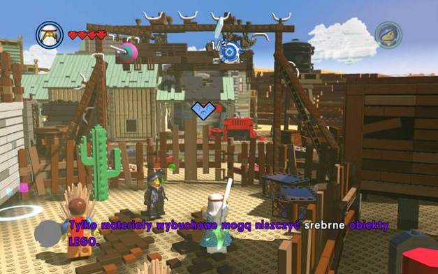 Start another mission - Old West - The story mode - The LEGO Movie Videogame - Game Guide and Walkthrough