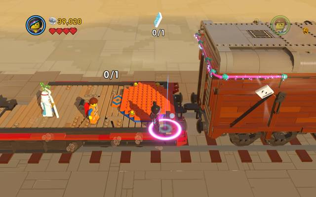 Collect the plans for Emmet - Old West - The story mode - The LEGO Movie Videogame - Game Guide and Walkthrough