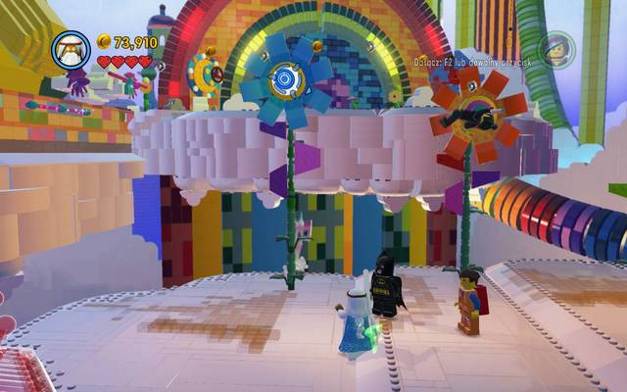 Climb over the bars - Welcome to Cloud Cuckoo Land - The story mode - The LEGO Movie Videogame - Game Guide and Walkthrough