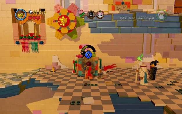 Use the drill to free Batman - Attack on Cloud Cuckoo Land - The story mode - The LEGO Movie Videogame - Game Guide and Walkthrough