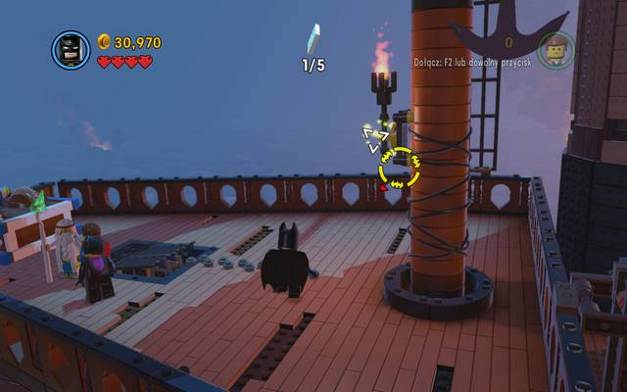 Knock off the torch - Infiltrate the Octan Tower - The story mode - The LEGO Movie Videogame - Game Guide and Walkthrough