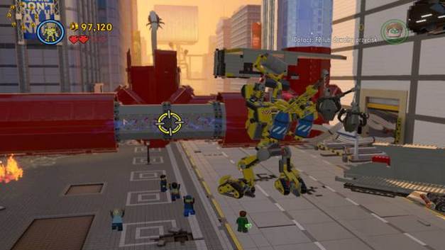 Destroy the remains of the blockade - Return from Reality - The story mode - The LEGO Movie Videogame - Game Guide and Walkthrough