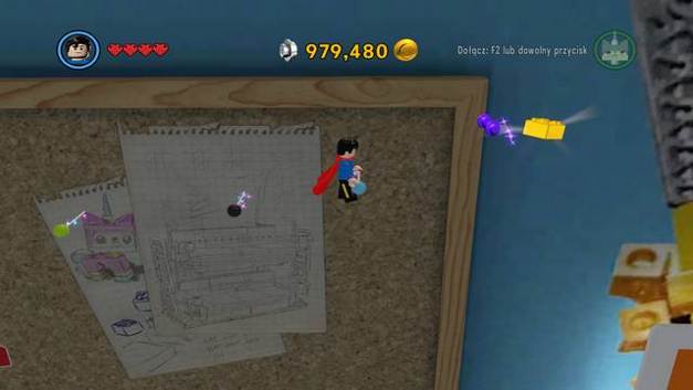 The fifth golden brick - Bonus Room - Gold Bricks - The LEGO Movie Videogame - Game Guide and Walkthrough