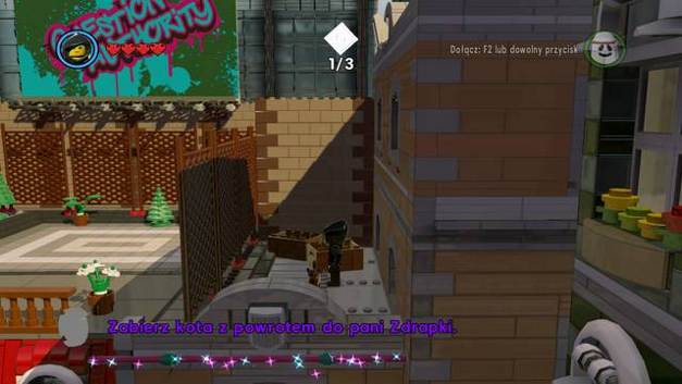 The first cat - Bricksburg - Side Missions - Red Bricks - The LEGO Movie Videogame - Game Guide and Walkthrough