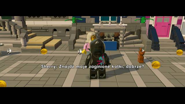 Mrs. Scratchen-Post - Bricksburg - Side Missions - Red Bricks - The LEGO Movie Videogame - Game Guide and Walkthrough