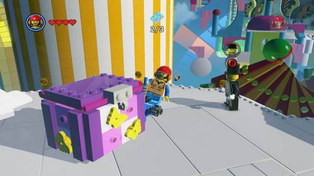 The third box - Cloud Cuckoo Land - Side Missions - Red Bricks - The LEGO Movie Videogame - Game Guide and Walkthrough