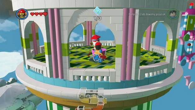 The first fireworks set - Cloud Cuckoo Land - Side Missions - Red Bricks - The LEGO Movie Videogame - Game Guide and Walkthrough