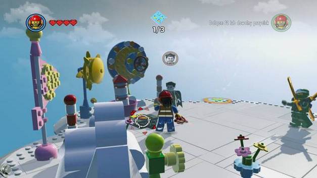 The second fireworks set - Cloud Cuckoo Land - Side Missions - Red Bricks - The LEGO Movie Videogame - Game Guide and Walkthrough