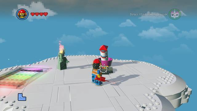 The third fireworks set - Cloud Cuckoo Land - Side Missions - Red Bricks - The LEGO Movie Videogame - Game Guide and Walkthrough