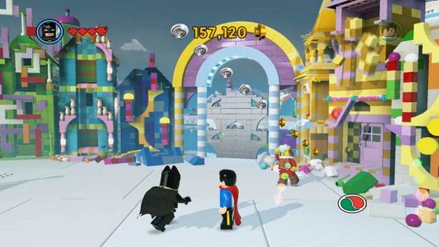 The first instruction page - Cloud Cuckoo Land - Side Missions - Red Bricks - The LEGO Movie Videogame - Game Guide and Walkthrough