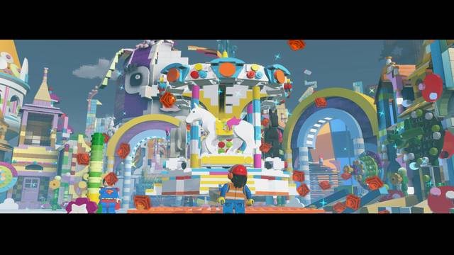The carousel - Cloud Cuckoo Land - Side Missions - Red Bricks - The LEGO Movie Videogame - Game Guide and Walkthrough