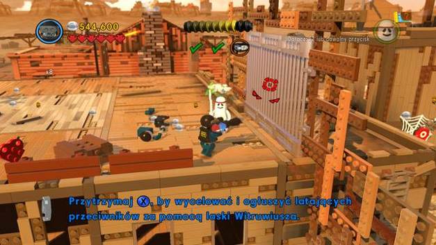 The third page - Flatbush Rooftops - Golden manuals and pants - The LEGO Movie Videogame - Game Guide and Walkthrough