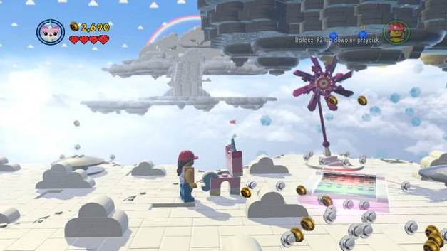 The catapult - Welcome to Cloud Cuckoo Land - Golden manuals and pants - The LEGO Movie Videogame - Game Guide and Walkthrough