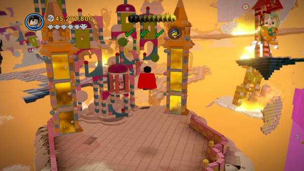 A bonus cloud - Attack on Cloud Cuckoo Land - Golden manuals and pants - The LEGO Movie Videogame - Game Guide and Walkthrough