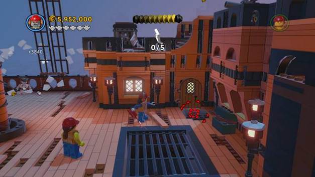 A closed door - Infiltrate the Octan Tower - Golden manuals and pants - The LEGO Movie Videogame - Game Guide and Walkthrough