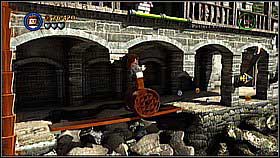 The treasure is hidden under the wall - Port Royale - walkthrough - The Curse of the Black Pearl - LEGO Pirates of the Caribbean: The Video Game - Game Guide and Walkthrough