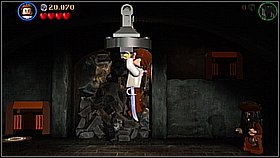 Bottle 1 - At the Smithy when you climb up grab the orange bar next to the wide window (using strong character like the Tattoo Pirate) - Port Royale - bottles - The Curse of the Black Pearl - LEGO Pirates of the Caribbean: The Video Game - Game Guide and Walkthrough