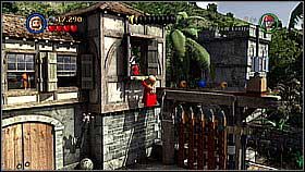 Bottle 5 - On the beach use Jack's compass to find a wooden post - Port Royale - bottles - The Curse of the Black Pearl - LEGO Pirates of the Caribbean: The Video Game - Game Guide and Walkthrough