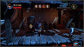 Lower the ladder grabbing the green bar, [1] climb - Tortuga - walkthrough - The Curse of the Black Pearl - LEGO Pirates of the Caribbean: The Video Game - Game Guide and Walkthrough