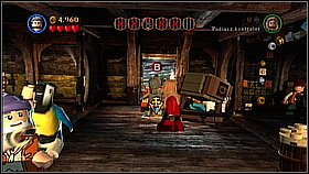 Use the winch to open the hatch - The Black Pearl Attacks - walkthrough - The Curse of the Black Pearl - LEGO Pirates of the Caribbean: The Video Game - Game Guide and Walkthrough