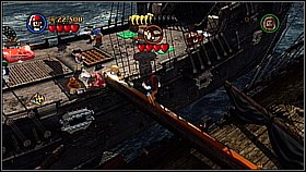 11 - The Black Pearl Attacks - walkthrough - The Curse of the Black Pearl - LEGO Pirates of the Caribbean: The Video Game - Game Guide and Walkthrough