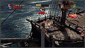 12 - The Black Pearl Attacks - walkthrough - The Curse of the Black Pearl - LEGO Pirates of the Caribbean: The Video Game - Game Guide and Walkthrough